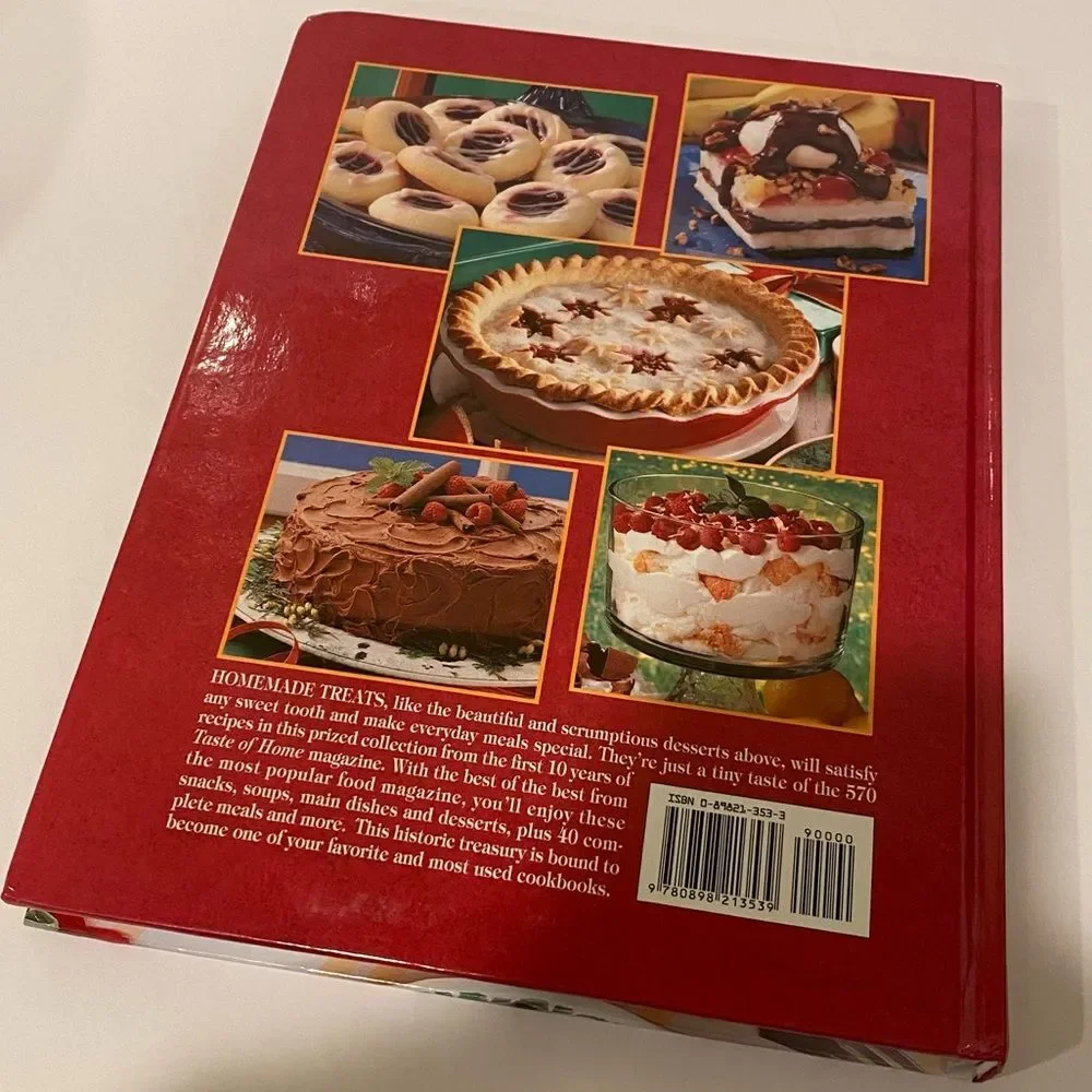 Vintage Best of Taste of Home Hardcover Cookbook – Classic Recipes (2002)